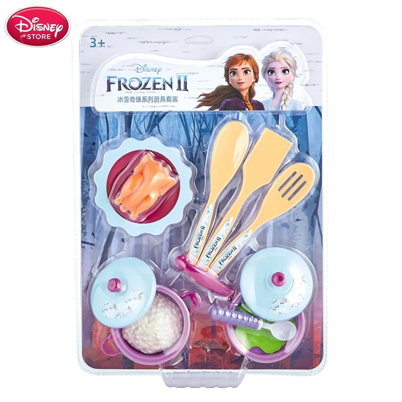 Kids Toys Kitchen Set - Frozen 2 Kitchen Toy Food Cookware