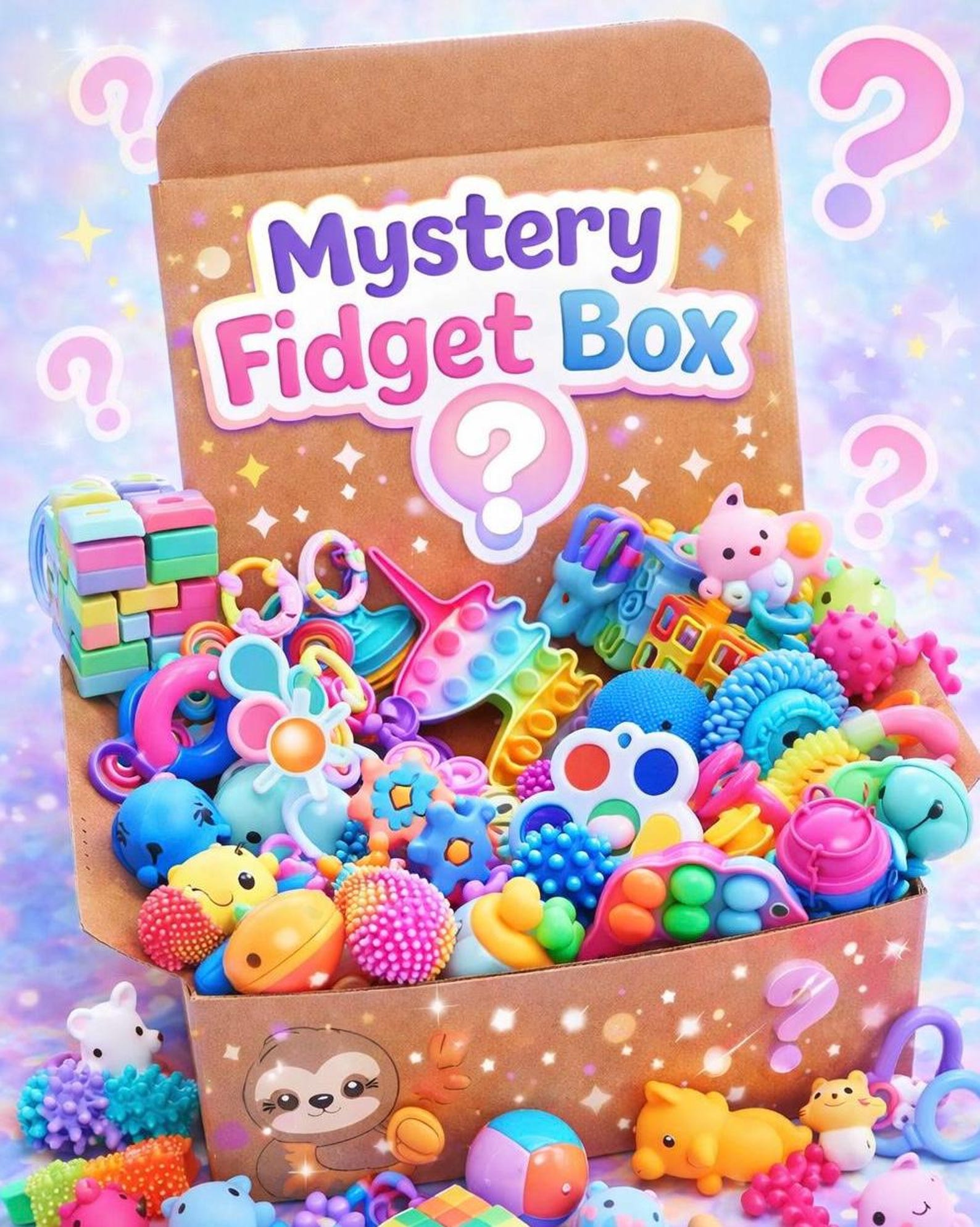 Fidget Mystery Box 15-20 items - Kids Toys Box recension och pris