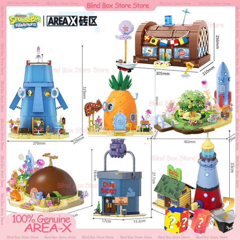 Areax Spongebob Bikini Bottom  - Kids Toys Box recension och pris