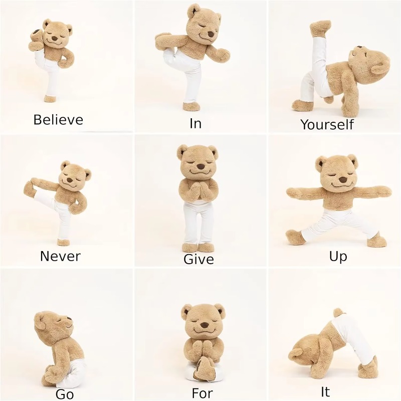 Cute Yoga Bear Doll Variety Sh - Kids Yoga Toys recension och pris