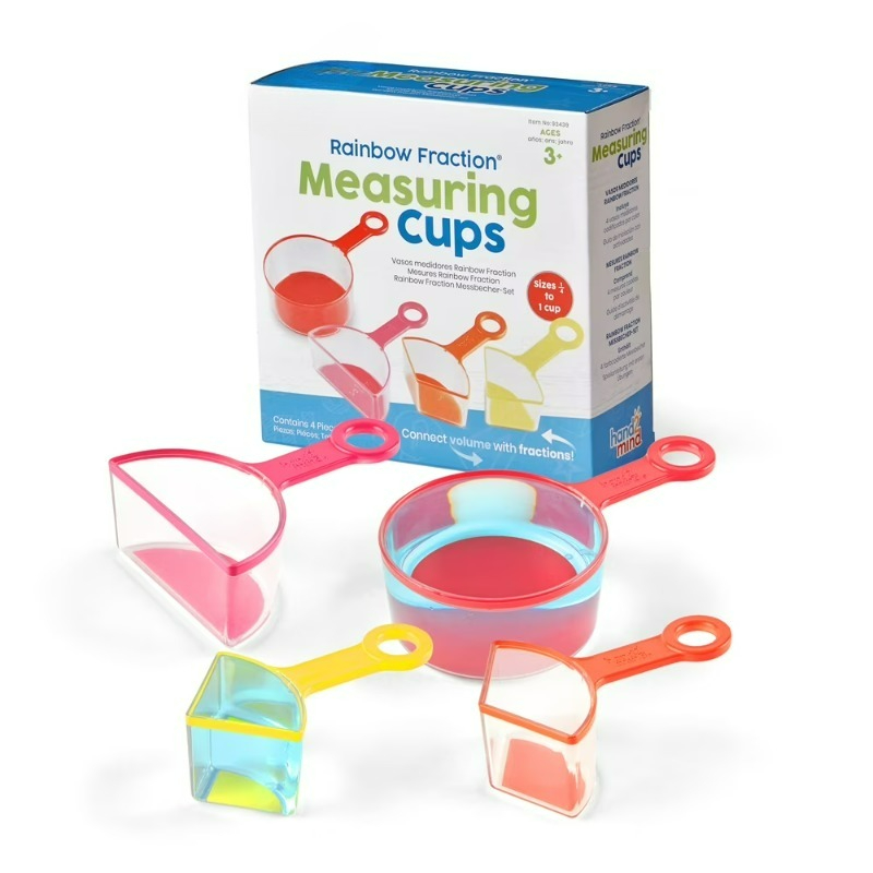 Rainbow Fraction Measuring Cup - Kids Toys Kitchen Set recension och pris