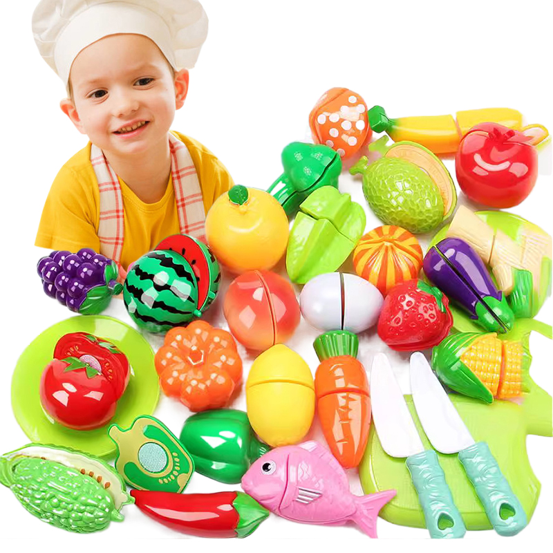 Simulated Fruit and Vegetable  - Kids Toys Kitchen Set recension och pris