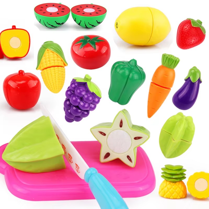 Simulated Fruit and Vegetable  - Kids Toys Kitchen Set recension och pris