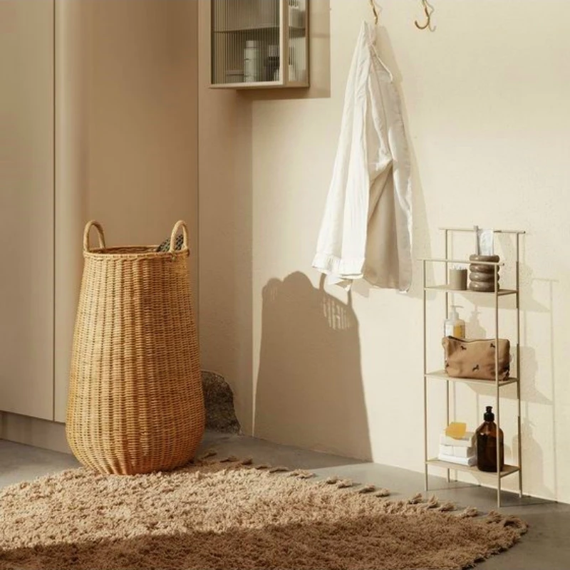 Rattan Storage Basket Large Ca - Kids Yoga Toys recension och pris