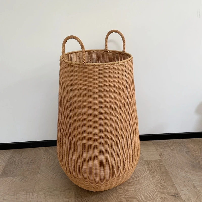 Rattan Storage Basket Large Ca - Kids Yoga Toys recension och pris