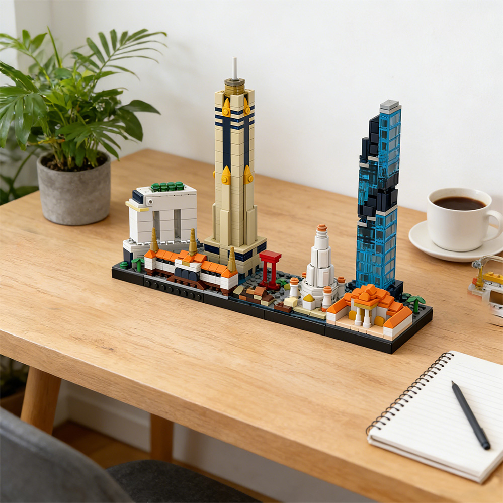 MOC Bangkok Skyline Building B - Kids Toys Bangkok recension och pris