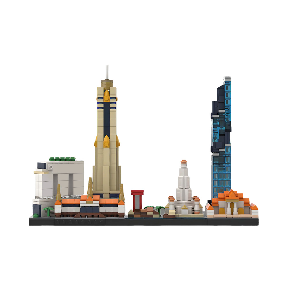 MOC Bangkok Skyline Building B - Kids Toys Bangkok recension och pris