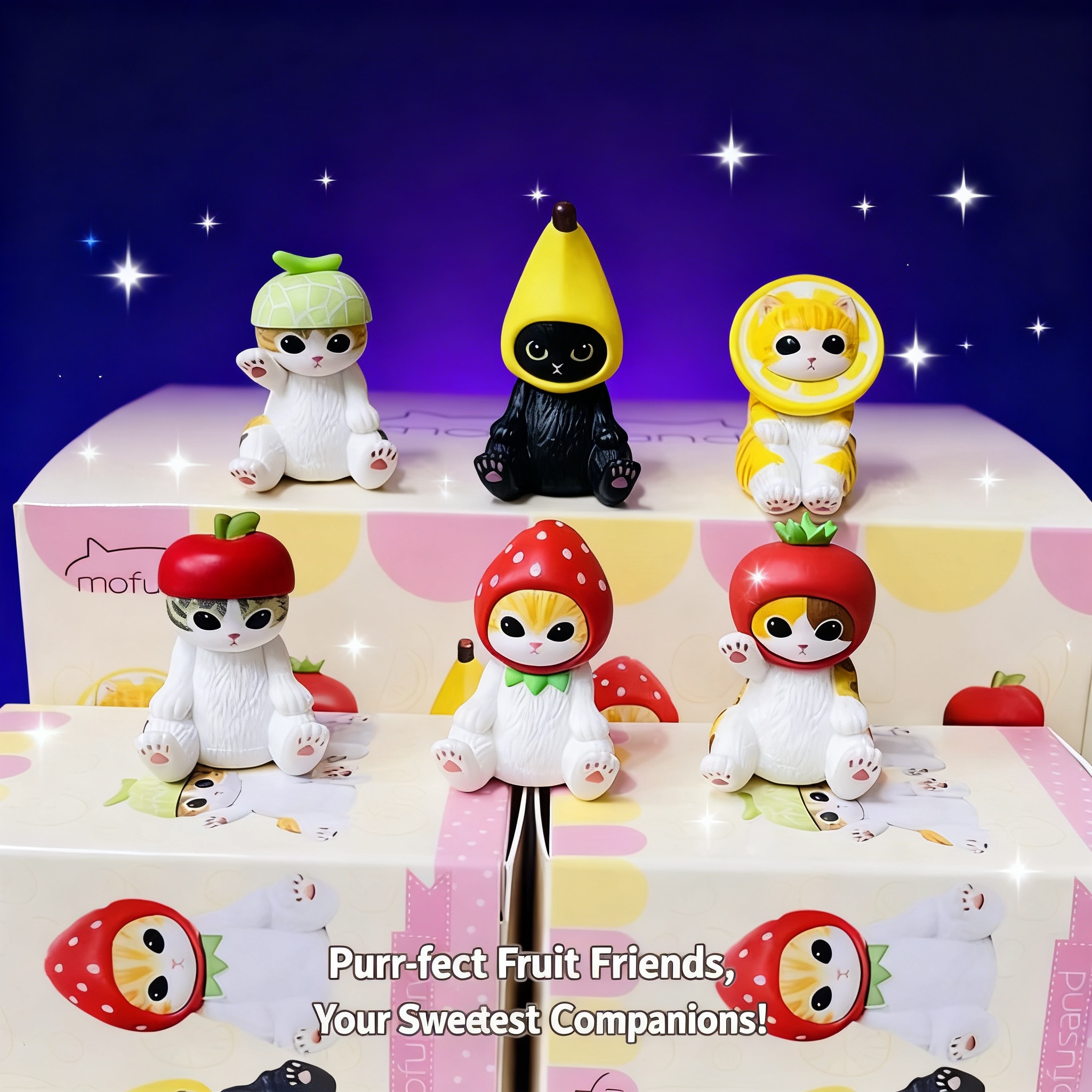 Mofusand Shark Cat Blind Box C - Kids Toys Box recension och pris