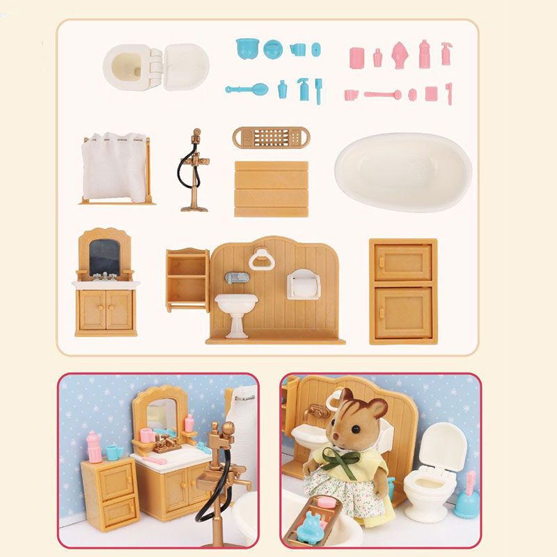 Dollhouse Miniature Gift box p - Kids Toys Kitchen Set recension och pris