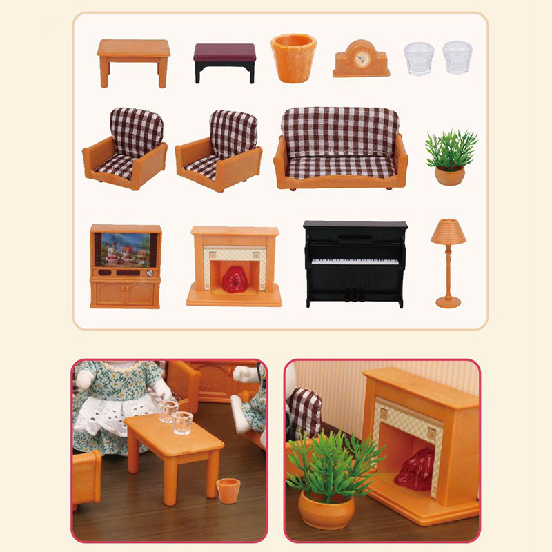Dollhouse Miniature Gift box p - Kids Toys Kitchen Set recension och pris