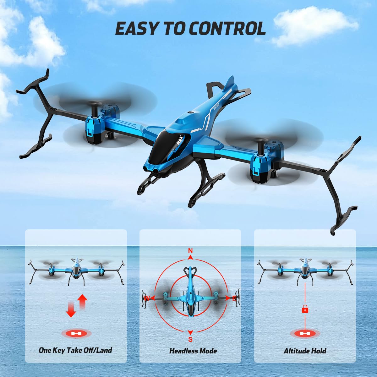 VATOS Super All in 1 Remote Co - Kids Toys Helicopter recension och pris