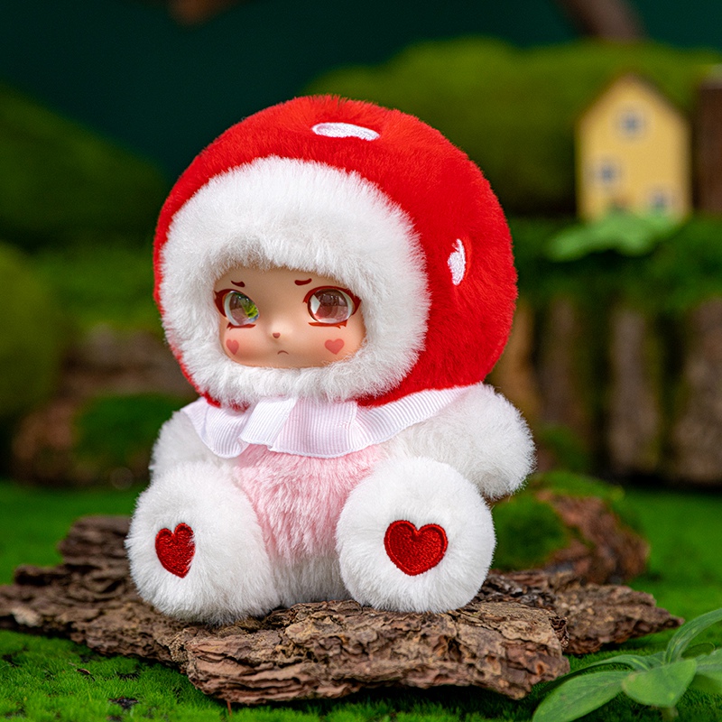 14cm Mushroom Girl Vinyl Plush - Soft Plush Doll recension och pris