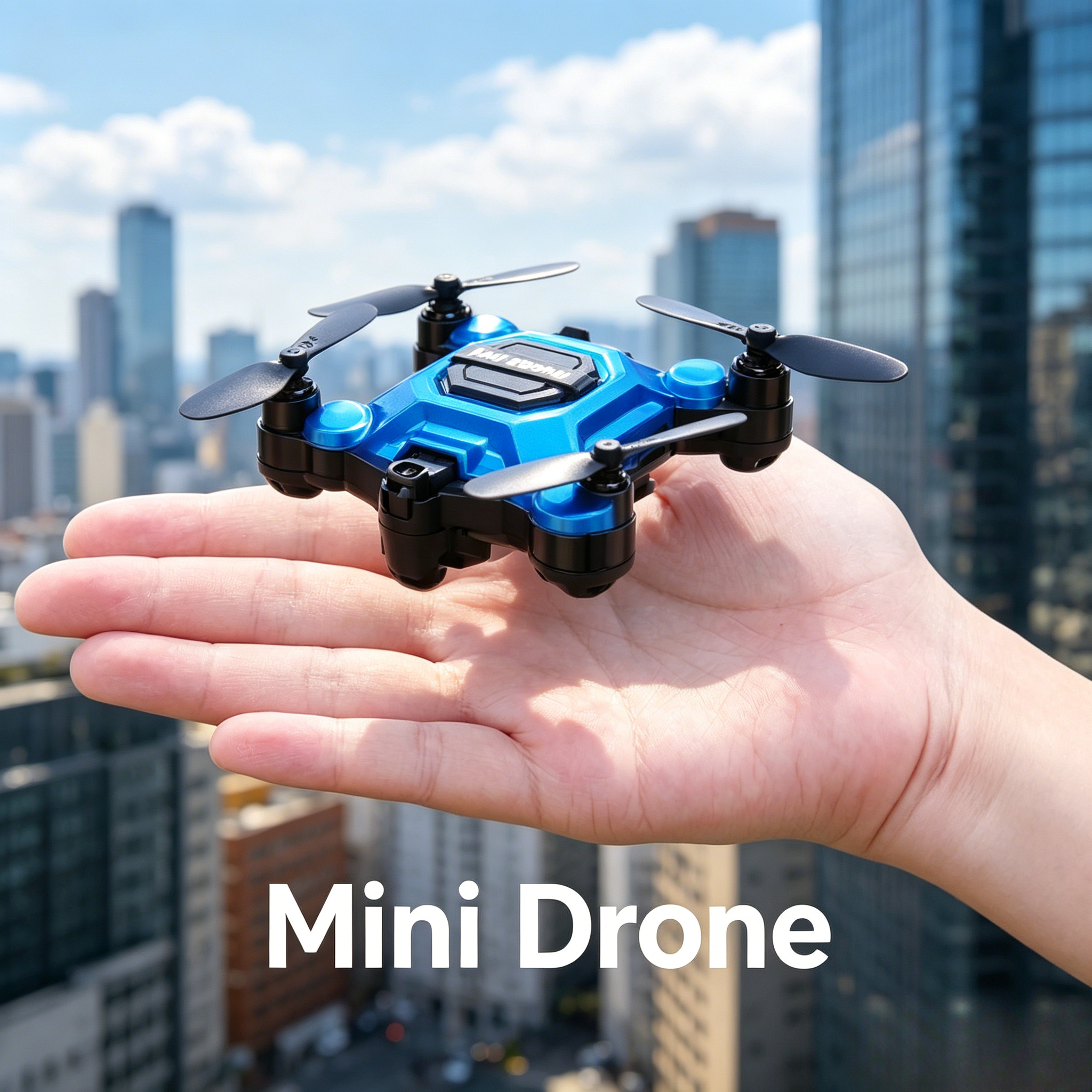 Mini Folding Mosquito Drone wi - Kids Toys Helicopter recension och pris