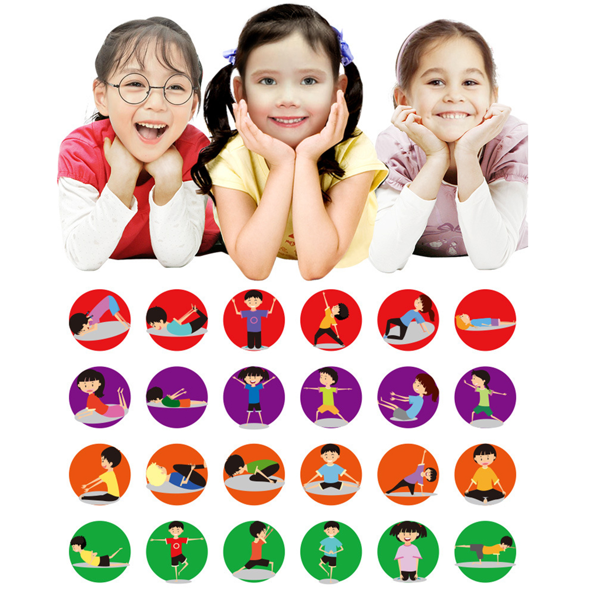 Yoga Dice Toy Fun Exercise Dic - Kids Yoga Toys recension och pris