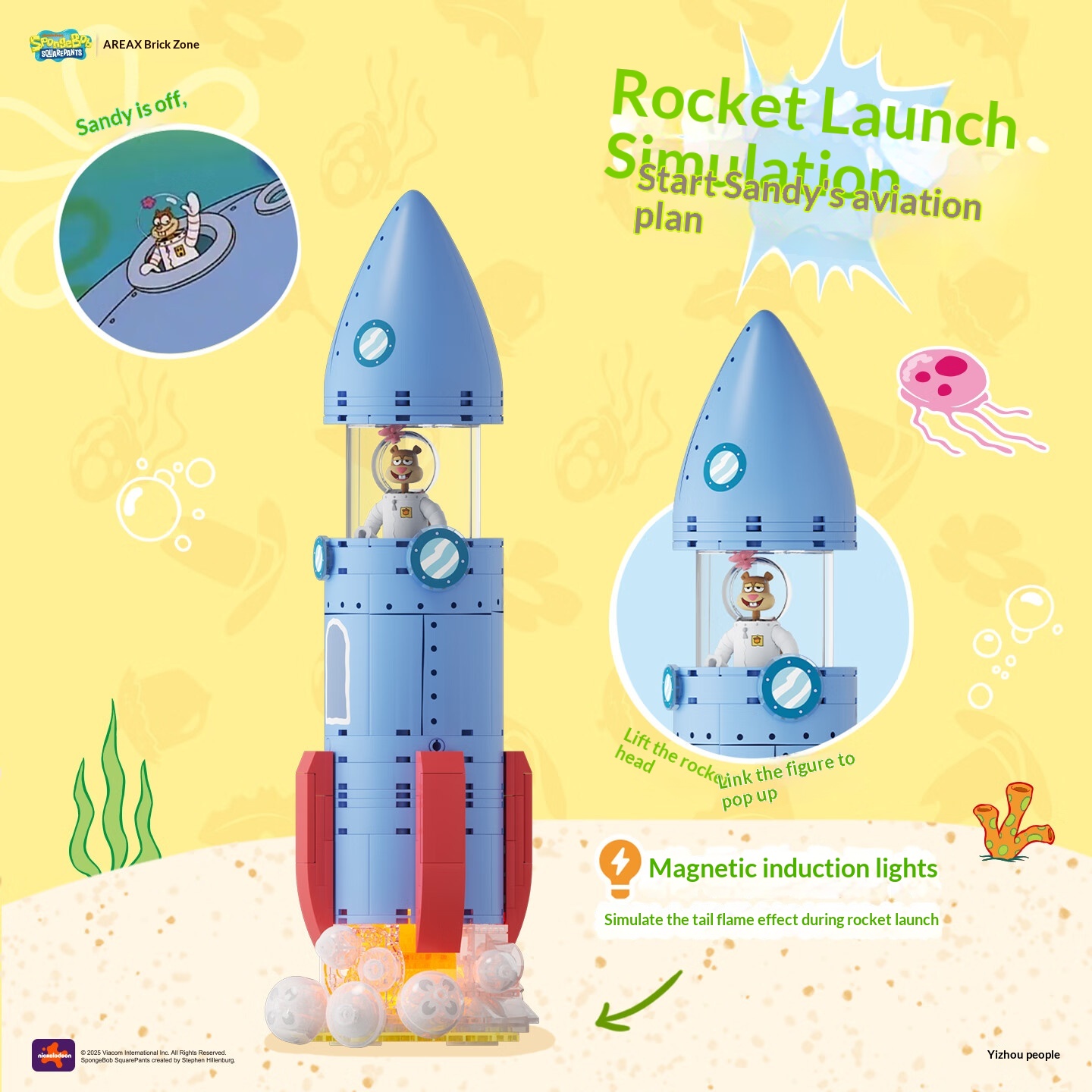 Areax Spongebob Sandy Cheeks D - Kids Toys Box recension och pris