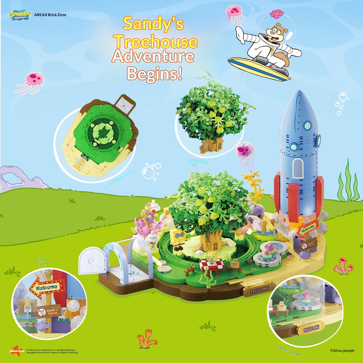 Areax Spongebob Sandy Cheeks D - Kids Toys Box recension och pris