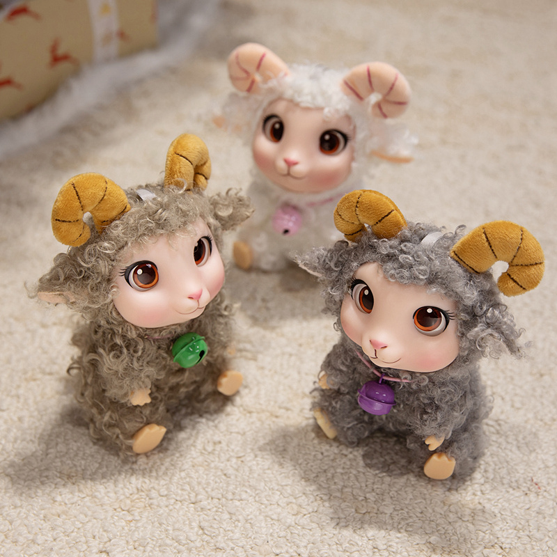 Kawaii Lamb Plush Toy Soft Vin - Soft Plush Doll recension och pris