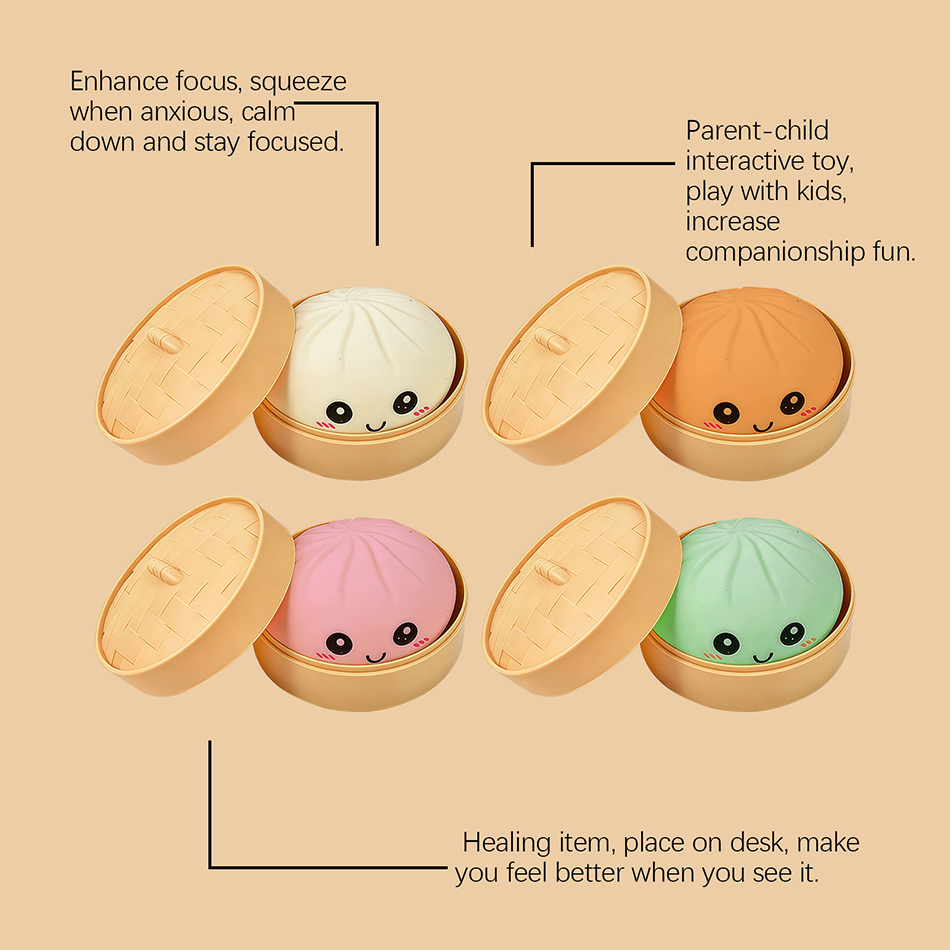 New Dumpling Squishies Blind B - Kids Toys Kitchen Set recension och pris