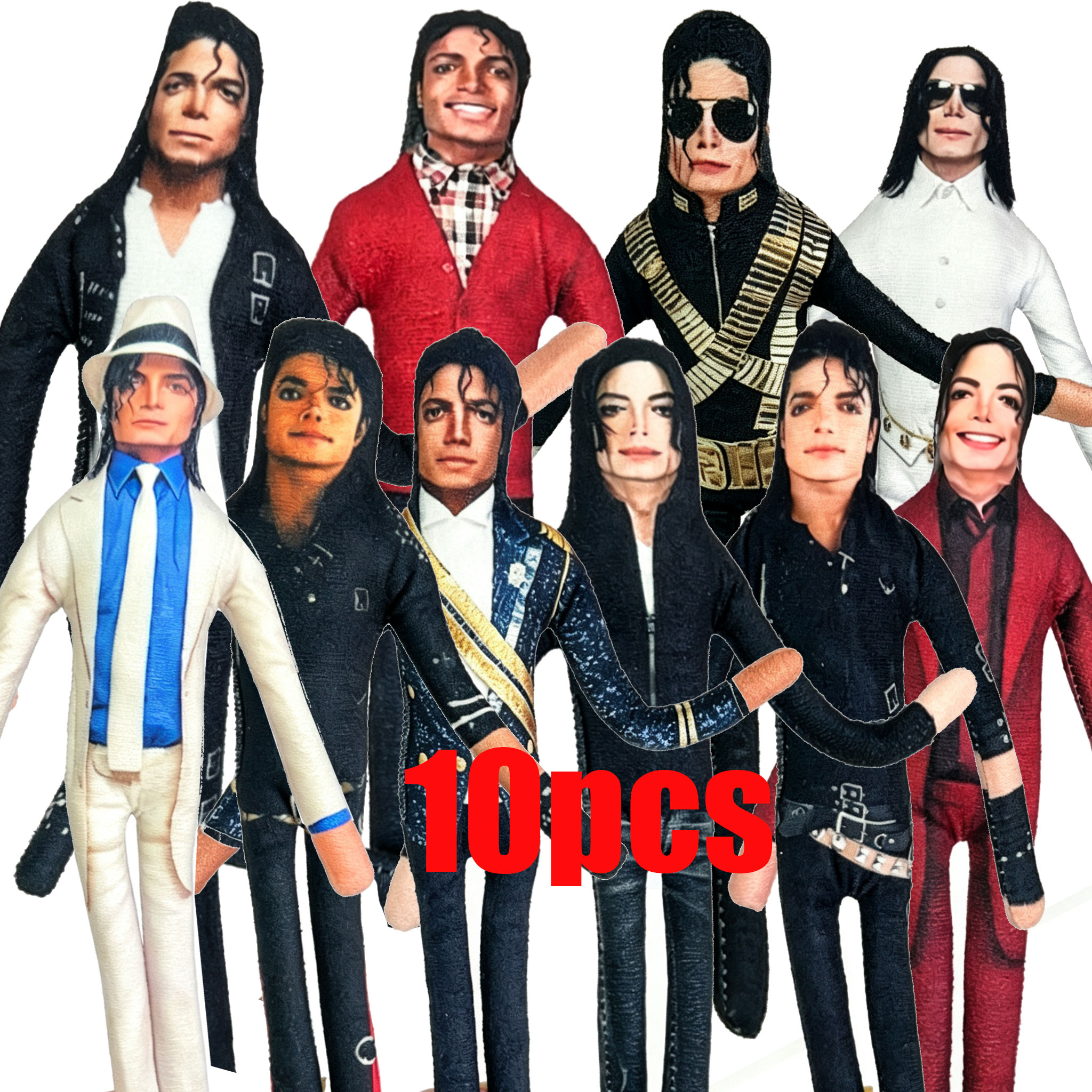 2026 Anime MJ Michael Jackson  - Soft Plush Doll recension och pris
