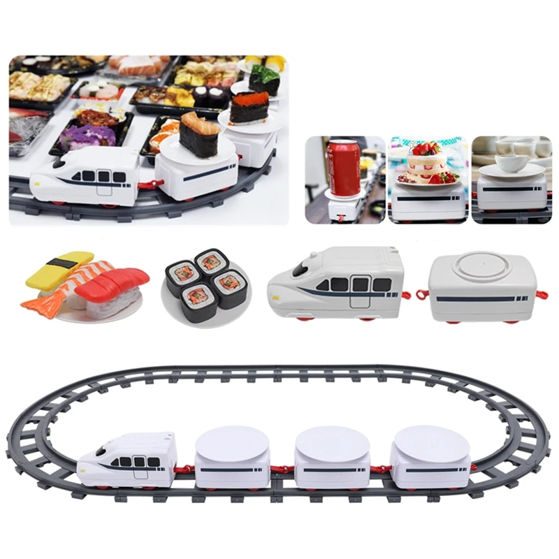 Electric Sushi Train Set Rotat - Kids Toys Kitchen Set recension och pris