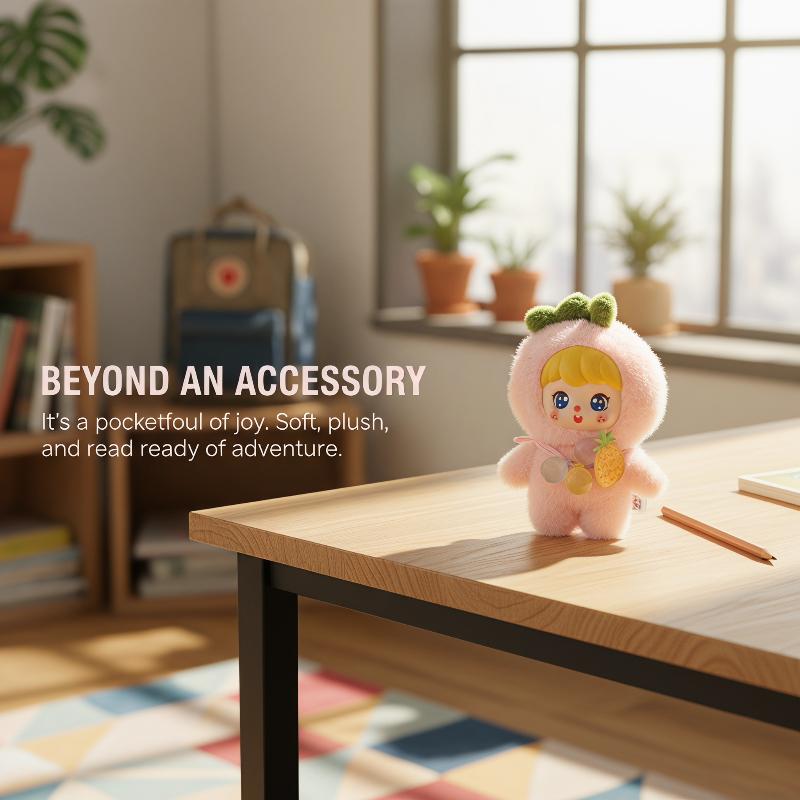 Cute Fruit Plush Doll Keychain - Soft Plush Doll recension och pris