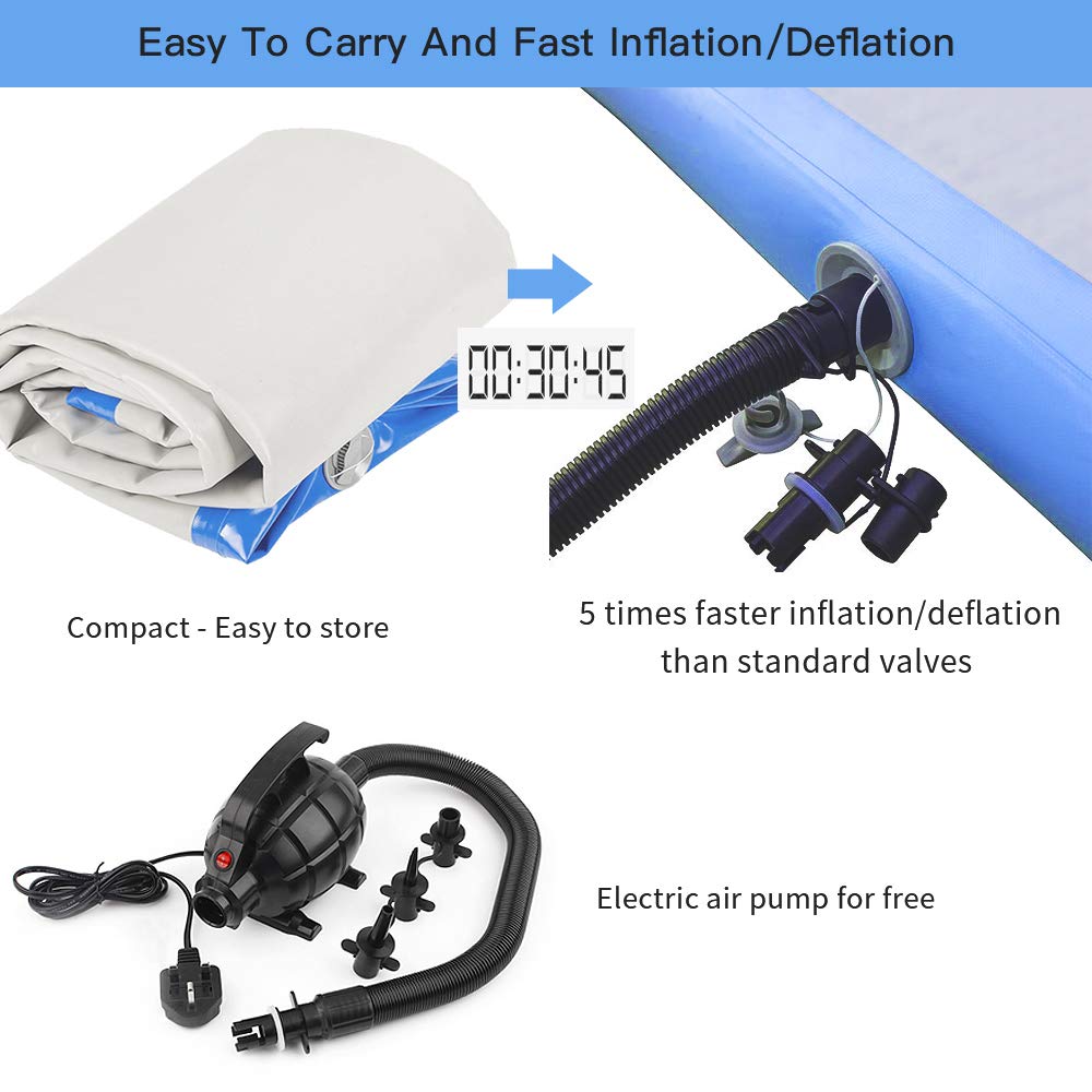 4M Inflatable Airtrack Yoga ma - Kids Yoga Toys recension och pris