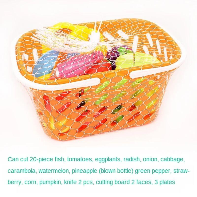 Cutting Play Food Set For Kids - Kids Toys Kitchen Set recension och pris