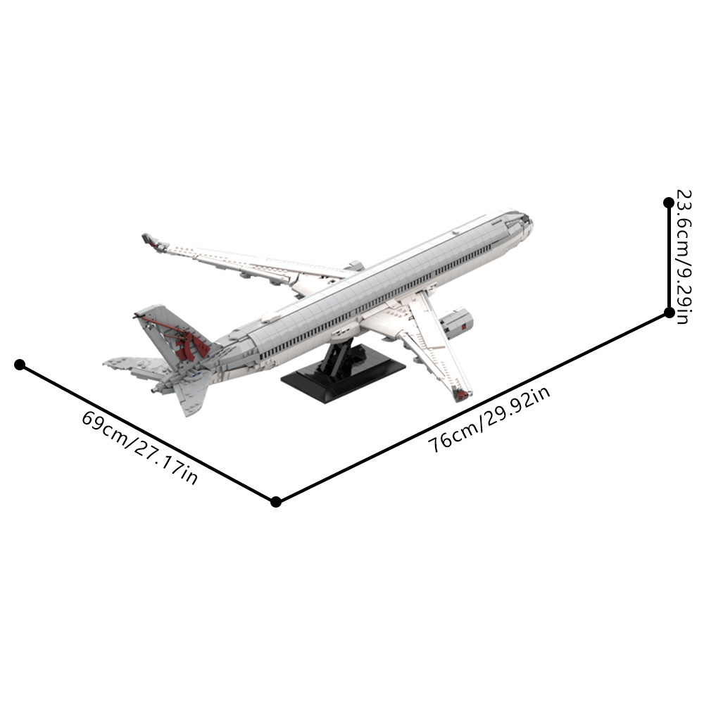 MOC-233729 Qatar Airways Airbu - Kids Toys Qatar recension och pris