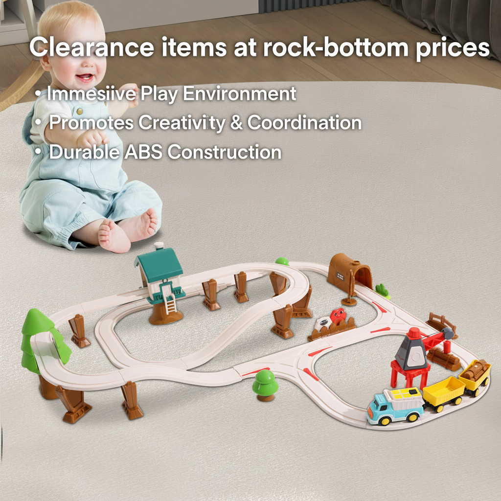 Clearance Sale Giant City Trac - Kids Toys Sale Clearance recension och pris