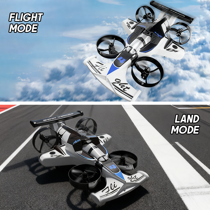 2in1 Mini Drone Air-Ground Fly - Kids Toys Helicopter recension och pris