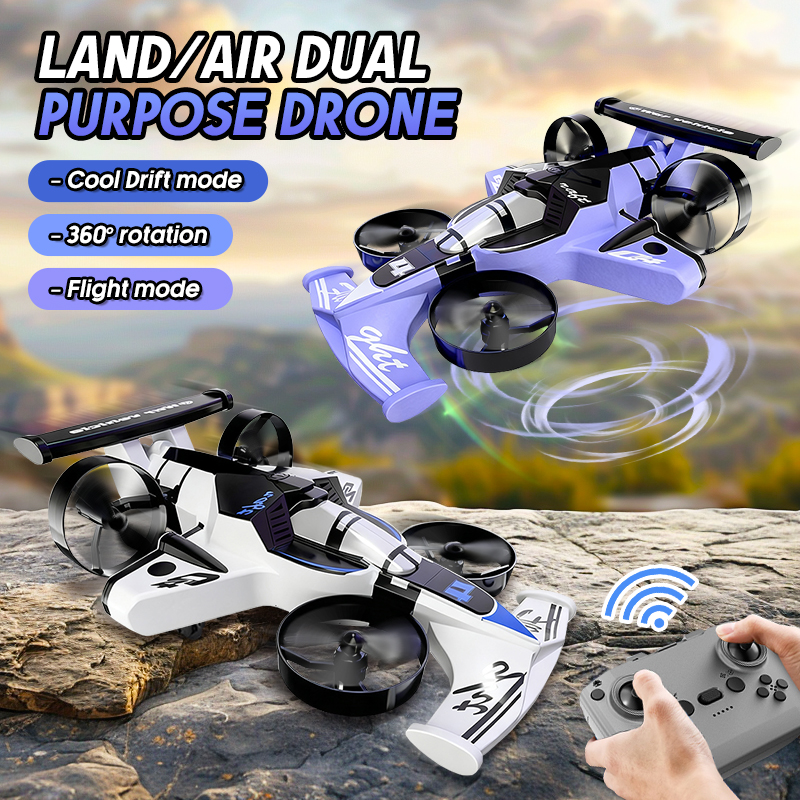 2in1 Mini Drone Air-Ground Fly - Kids Toys Helicopter recension och pris