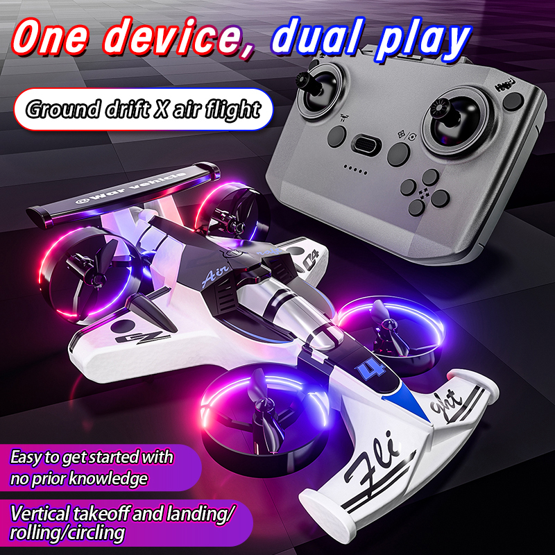 2in1 Mini Drone Air-Ground Fly - Kids Toys Helicopter recension och pris