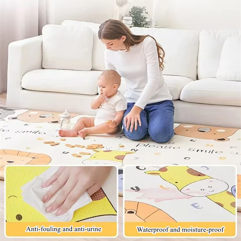 Baby Play Mat Waterproof Soft  - Kids Yoga Toys recension och pris