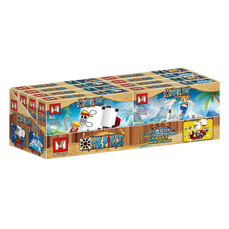 In Stock One Piece Pirate Ship - Kids Toys Box recension och pris